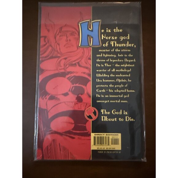 The Mighty Thor: Resurrection 1999 MARVEL COMIC BOOK. Near Mint bagged. - Picture 2 of 2